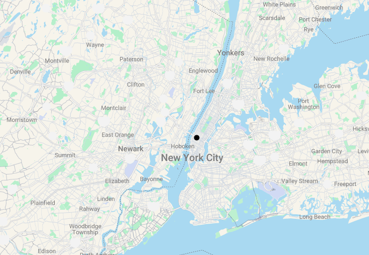Karte 6 Tage New York City Trip