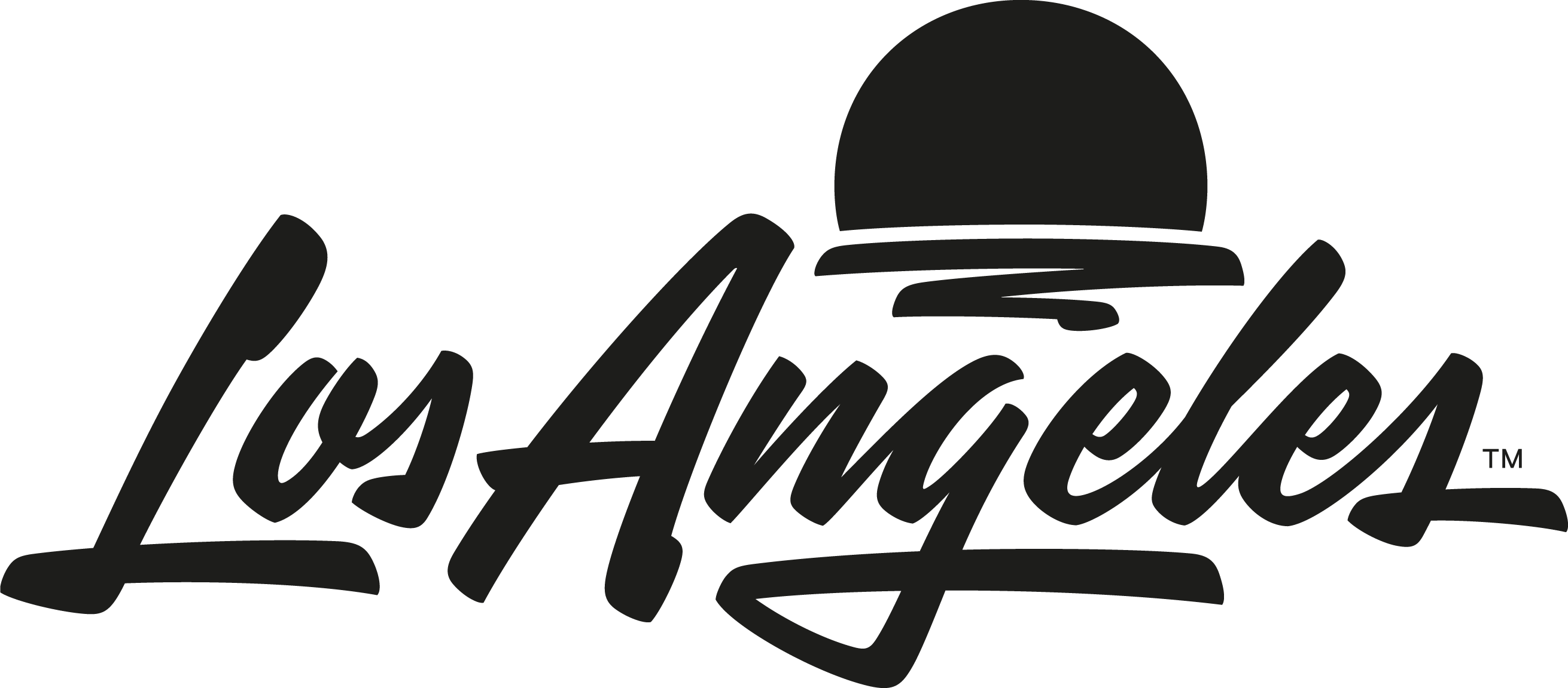 Los Angeles Wordmark Black