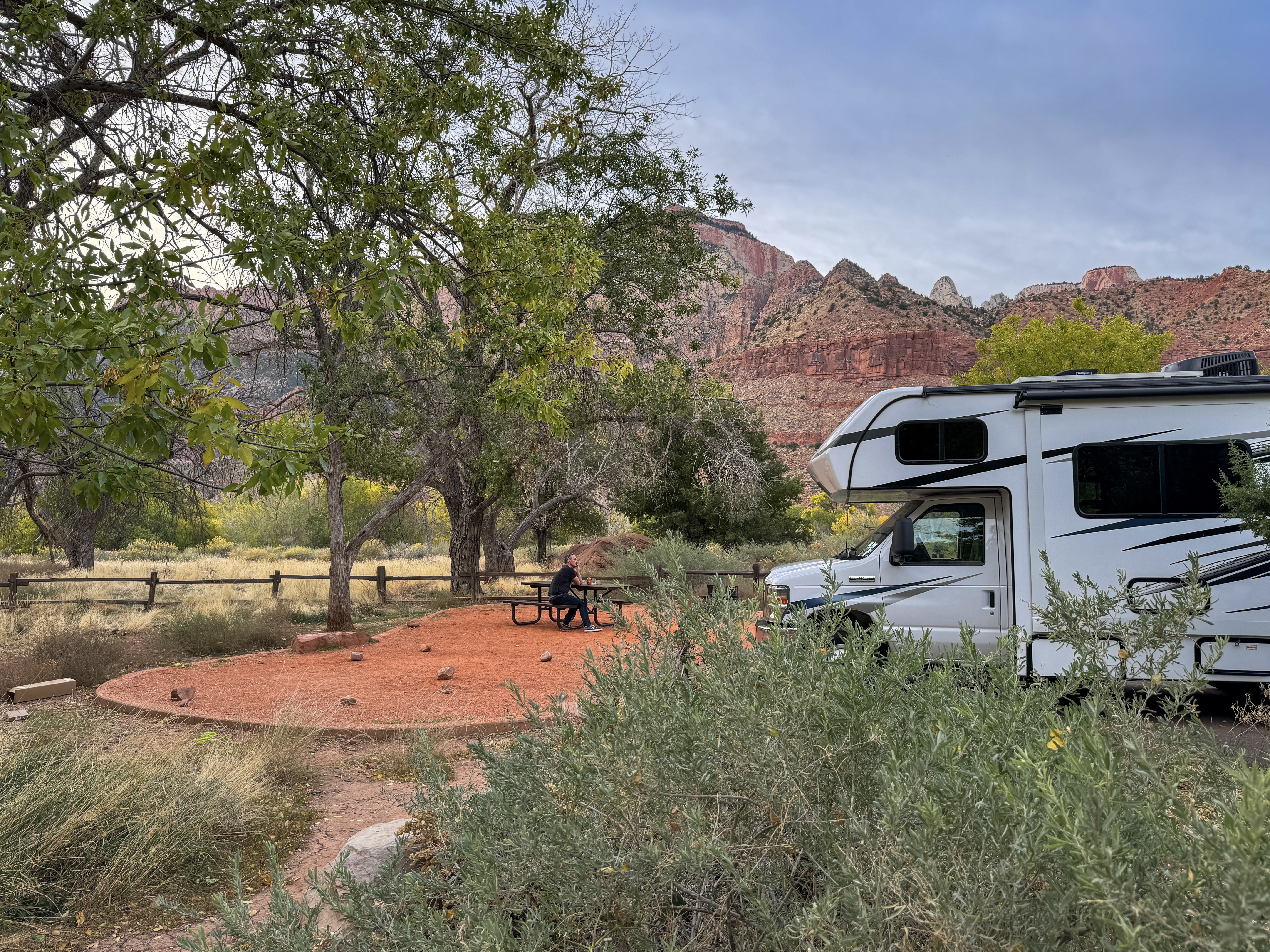 RoadBearRV Lifestyle CamperDreamin Watchman Campground Zion National Park 4
