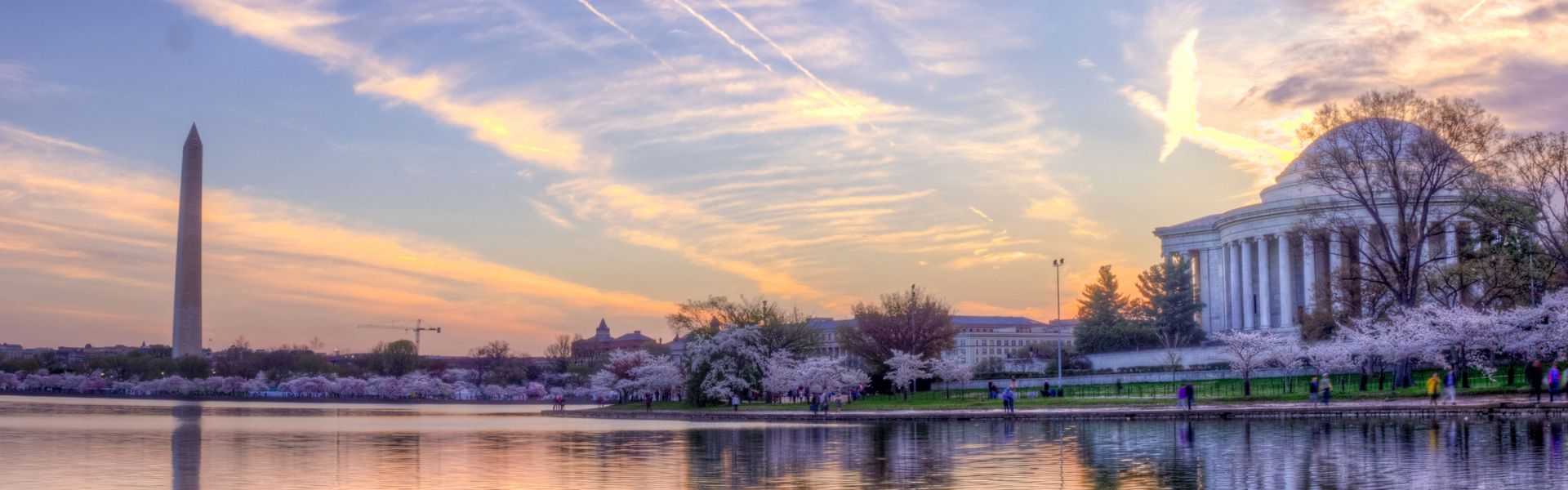 Cherry Blossom Sunset c Washington.org