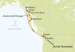 13 Tage Washington State & Kreuzfahrt nach Alaska