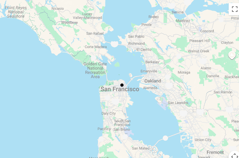 Karte 6 Tage Golden Gate Getaway - San Francisco Citytrip