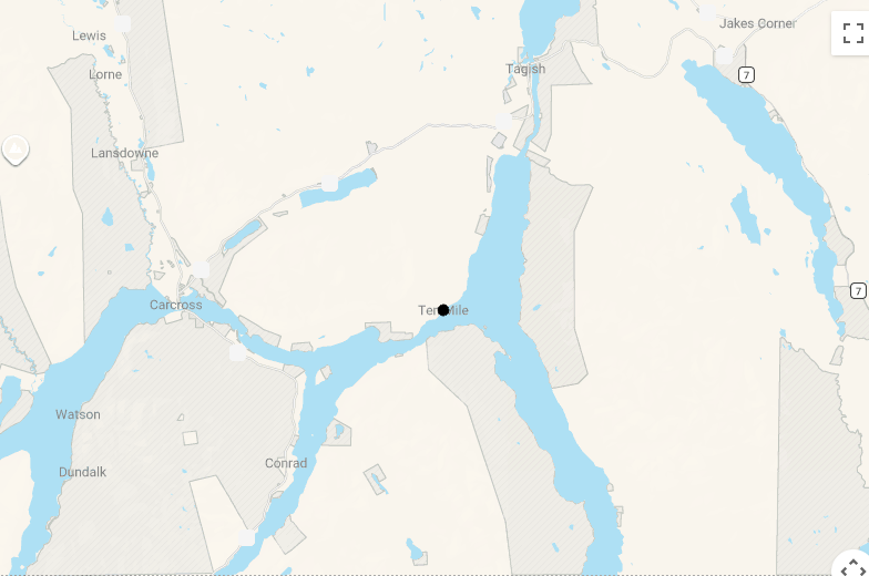 Karte 4 Tage Southern Lakes Resort