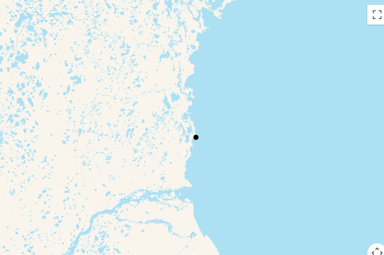 Karte 8 Tage Birds, Bears & Belugas in der Hudson Bay