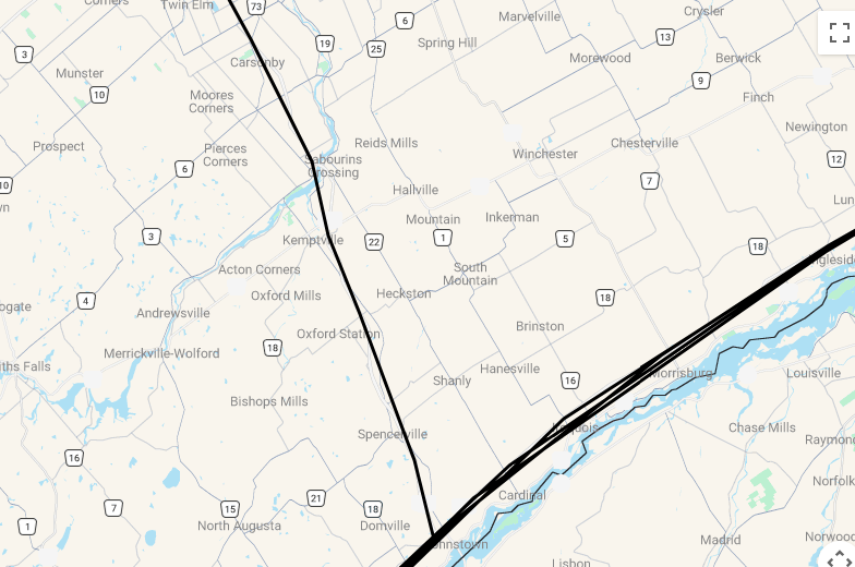 Karte 9 Tage Gruppenreise Erlebnis Ostkanada