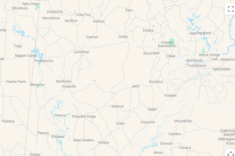 Karte 8 Tage Gruppenreise Rhythms of the South