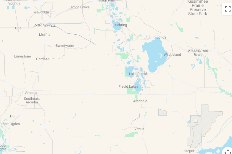 Karte 9 Tage Gruppenreise Florida Sunshine